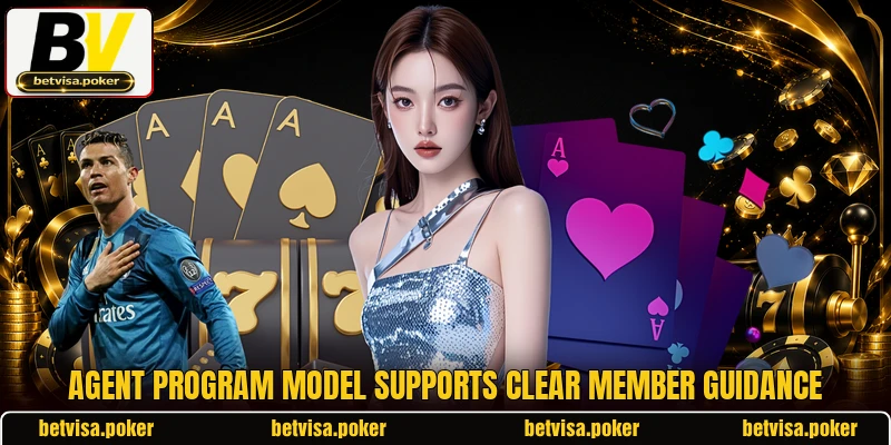 Agent program model supports clear member guidance Agent program model supports clear member guidance