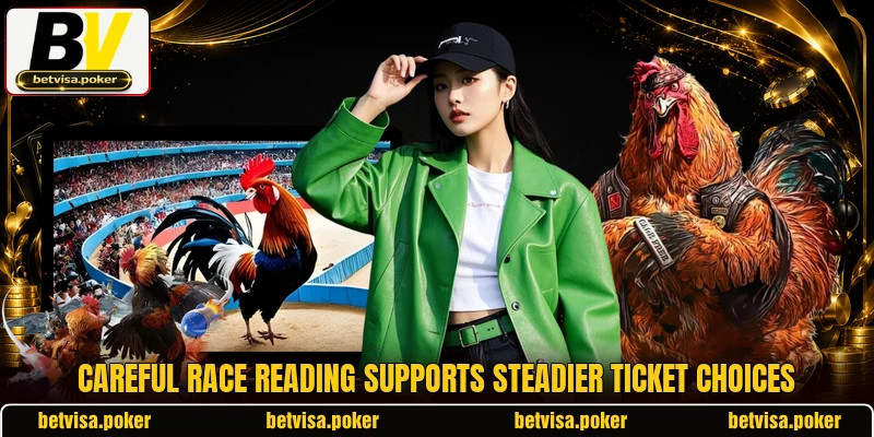 Careful race reading supports steadier ticket choices Careful race reading supports steadier ticket choices