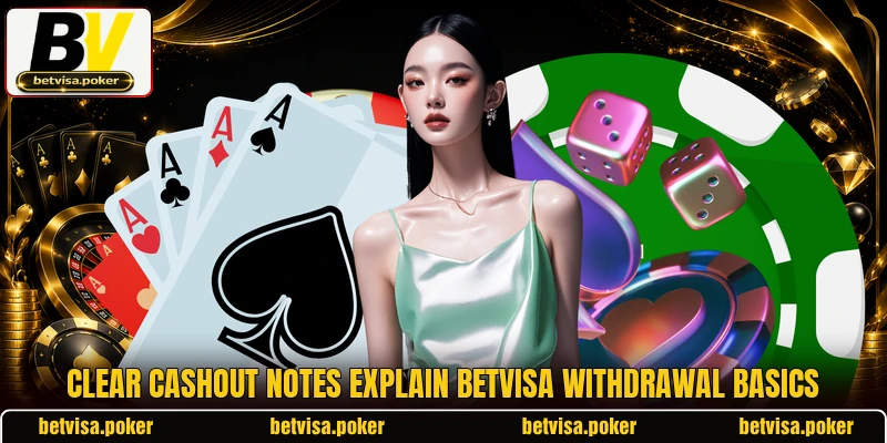 Clear cashout notes explain BETVISA withdrawal basics Clear cashout notes explain BETVISA withdrawal basics