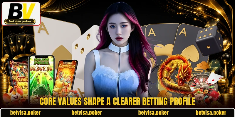 Core values shape a clearer betting profile Core values shape a clearer betting profile