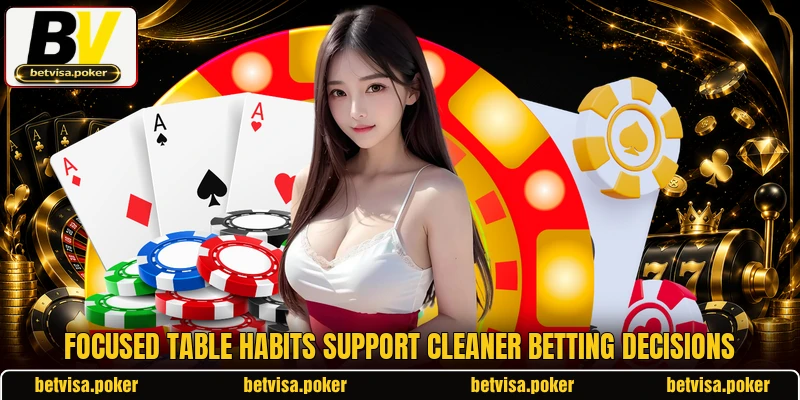 Focused table habits support cleaner betting decisions Focused table habits support cleaner betting decisions