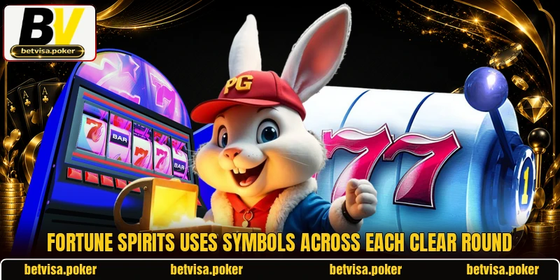 Fortune Spirits uses symbols across each clear round Fortune Spirits uses symbols across each clear round