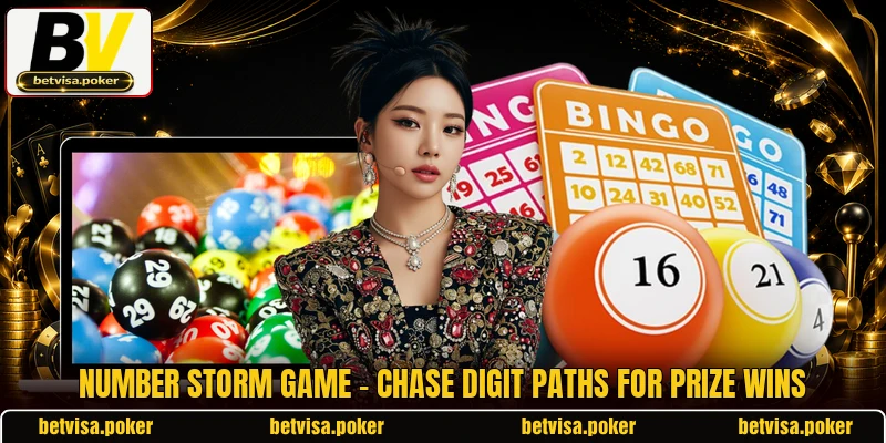 Number Storm Game - Chase Digit Paths For Prize Wins