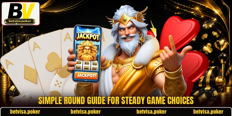 Simple round guide for steady game choices Simple round guide for steady game choices
