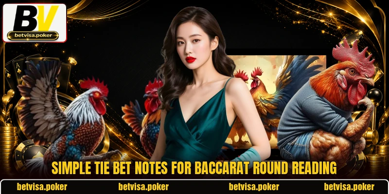 Simple Tie Bet notes for baccarat round reading Simple Tie Bet notes for baccarat round reading